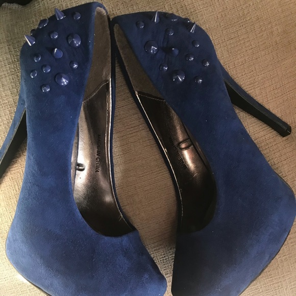Forever 21 royal blue heels size 9 - Picture 1 of 7